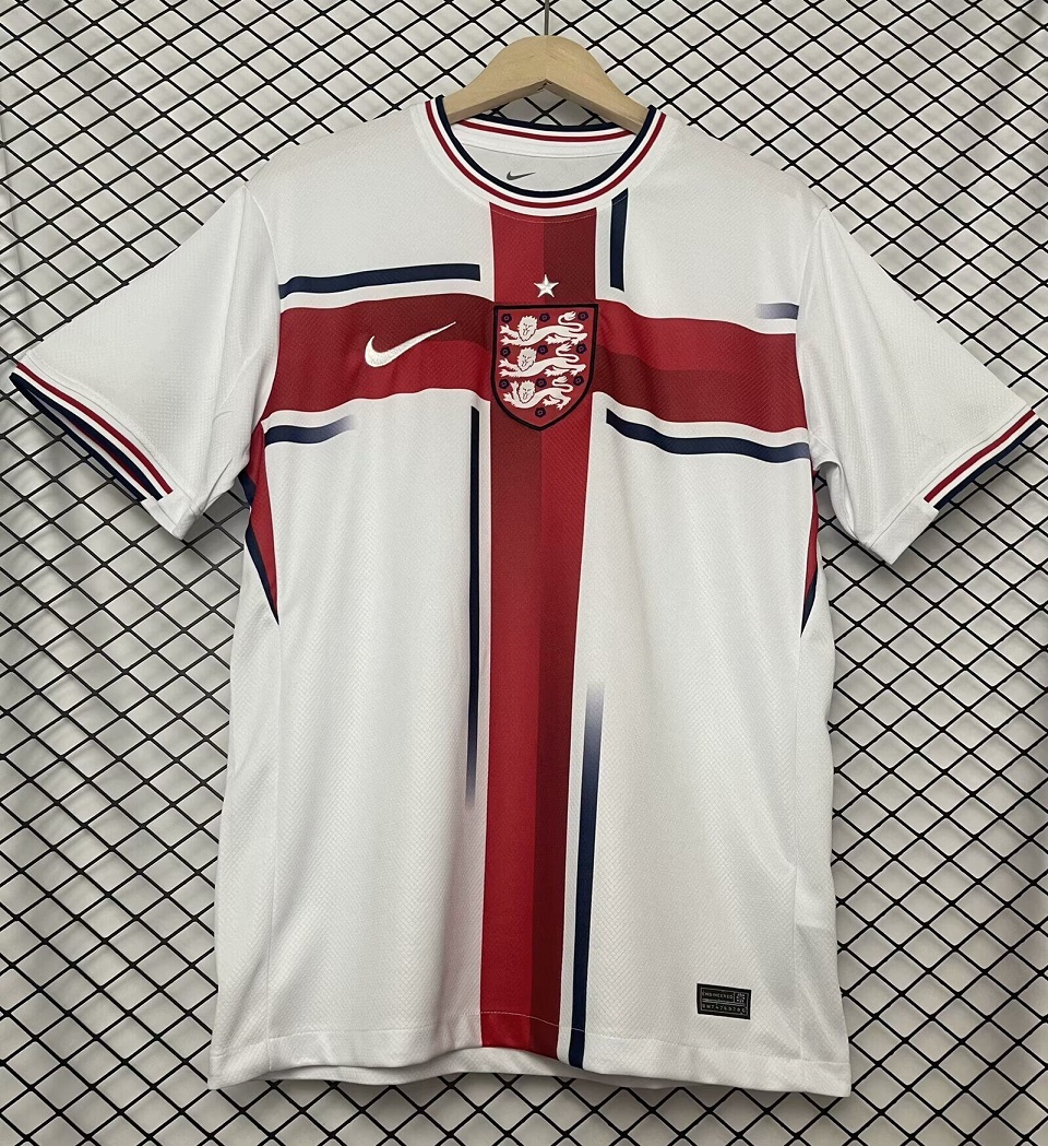 AAA Quality England 24/25 Concept White/Red Jersey